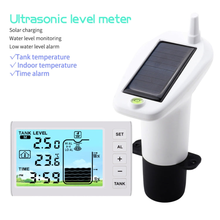 TS-FT003 Solar Charging Ultrasonic Liquid Level Meter, TS-FT003 TS-FT003 Solar Charging Ultrasonic Liquid Level Meter, TS-FT003